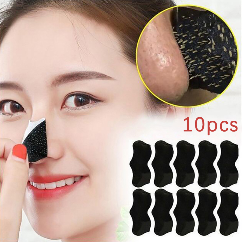 10Pcs Unisex Blackhead Remove  - Black Face Mask Pack recensione e prezzo