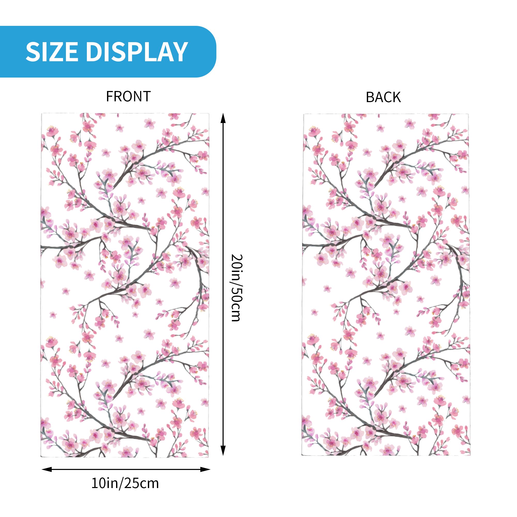 Japan Sakura Cherry Blossoms w - Neck Gaiter Face Cover recensione e prezzo