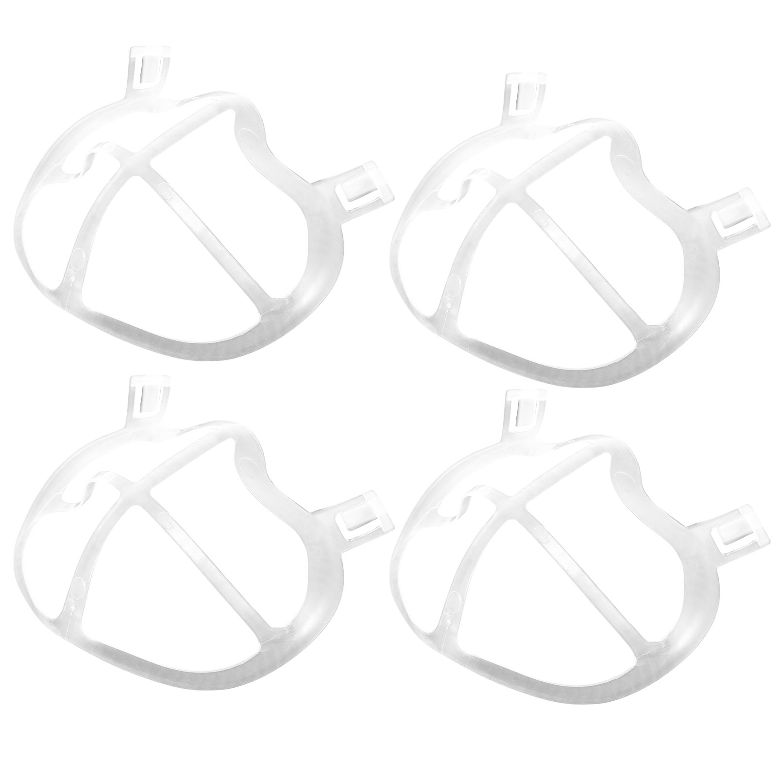 10Pcs Soft Skin-Friendly Silic - Silicone Mask Bracket recensione e prezzo