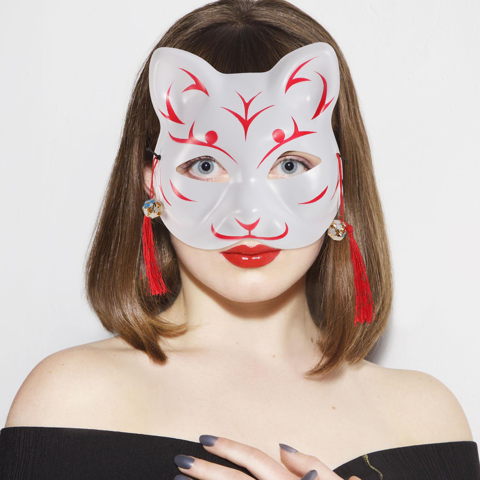 Japanese Style Cat Mask Anime  - Kids Face Mask recensione e prezzo