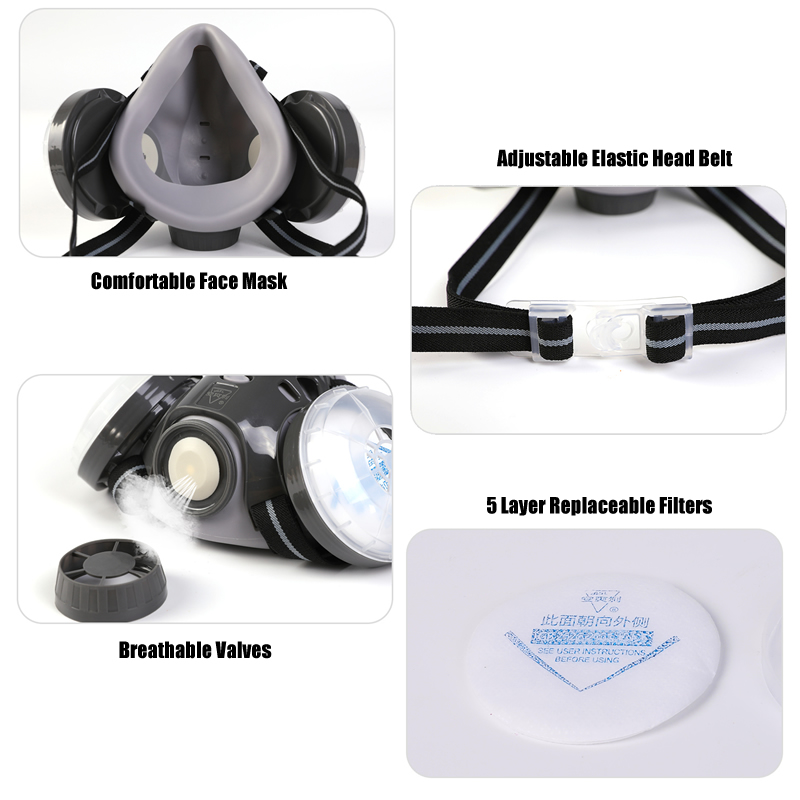 New Anti Dust Mask Full Face R - Anti Pollution Mask recensione e prezzo