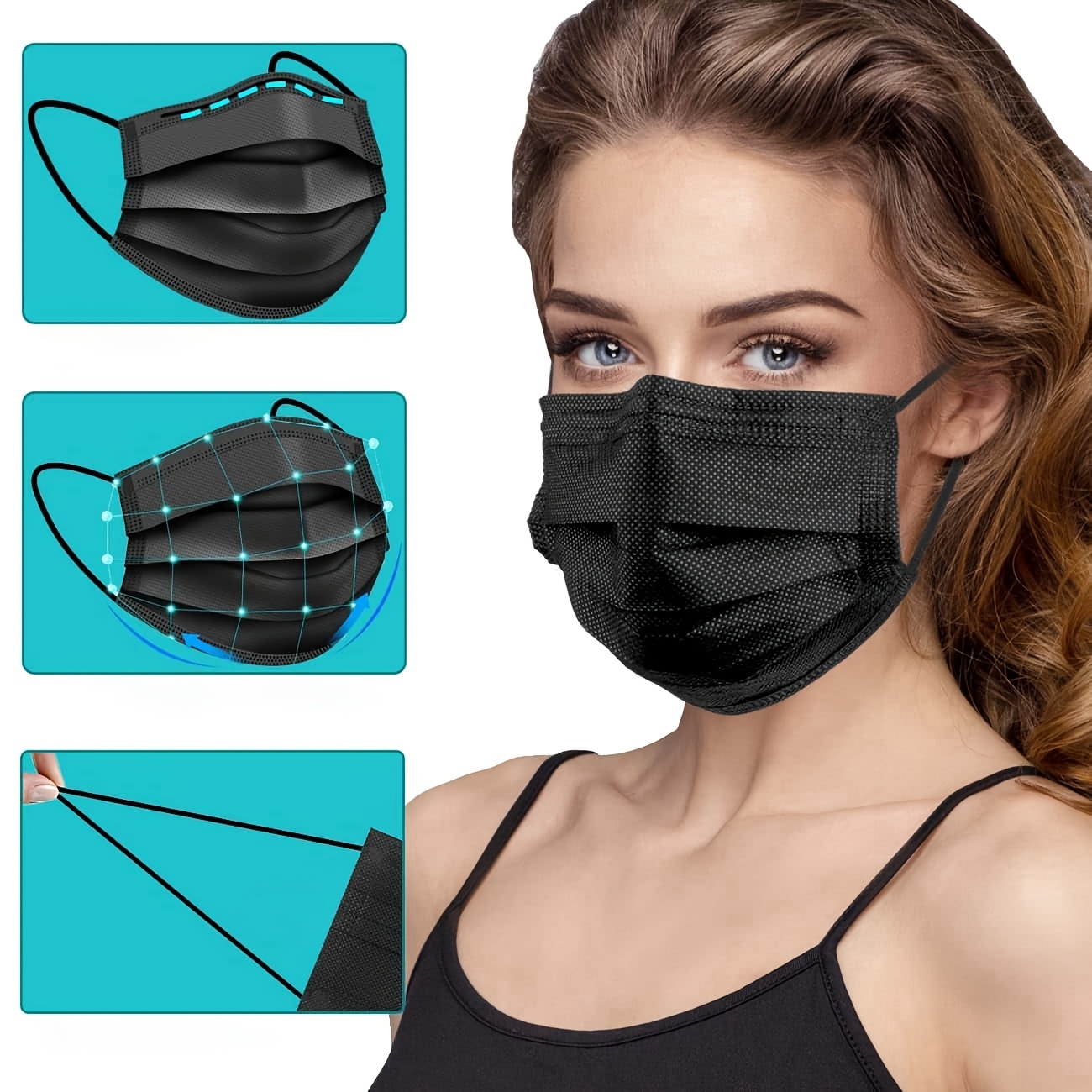 Fast Delivery! 300Pcs Thick Bl - Disposable Surgical Mask recensione e prezzo