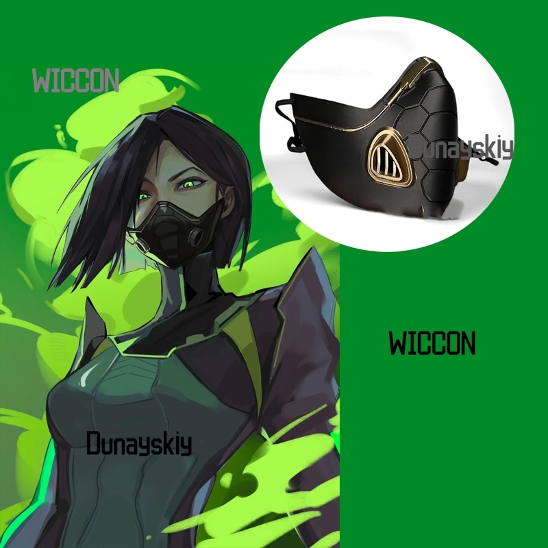 Valorant Viper Sexy Cosplay Pr - Black Face Mask Pack recensione e prezzo