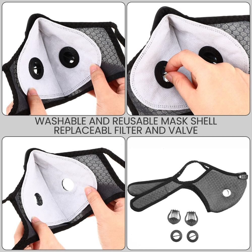 Breathable Ergonomic Dust Mask - Anti Pollution Mask recensione e prezzo