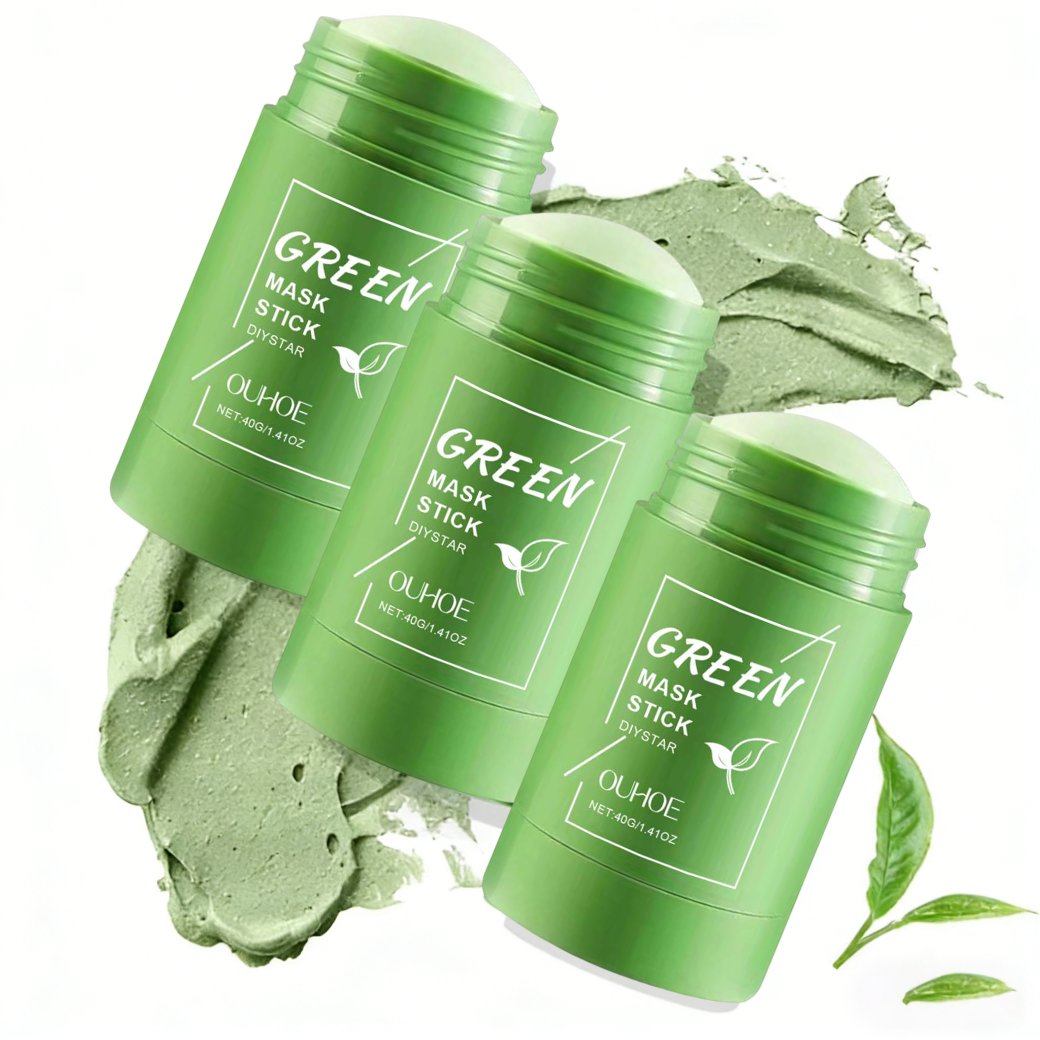 1~5PCS Green Tea Clay Stick Fo - Dust Mask Construction recensione e prezzo