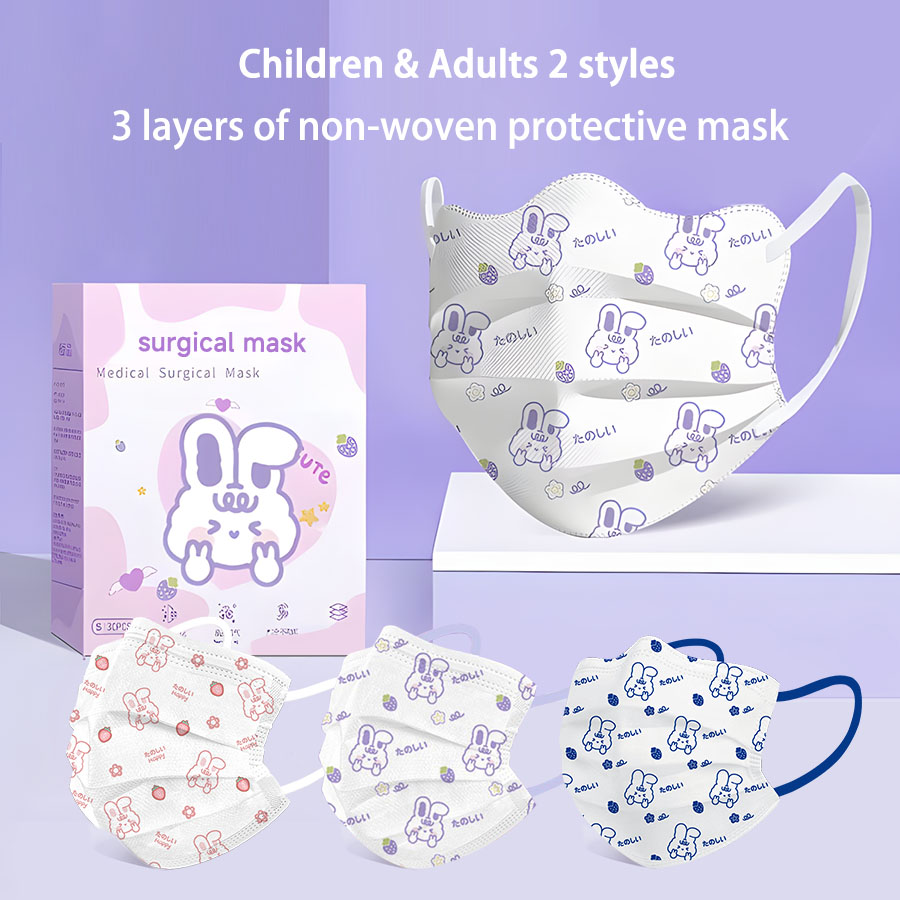 Cartoon Face Mask Adult Childr - Disposable Surgical Mask recensione e prezzo