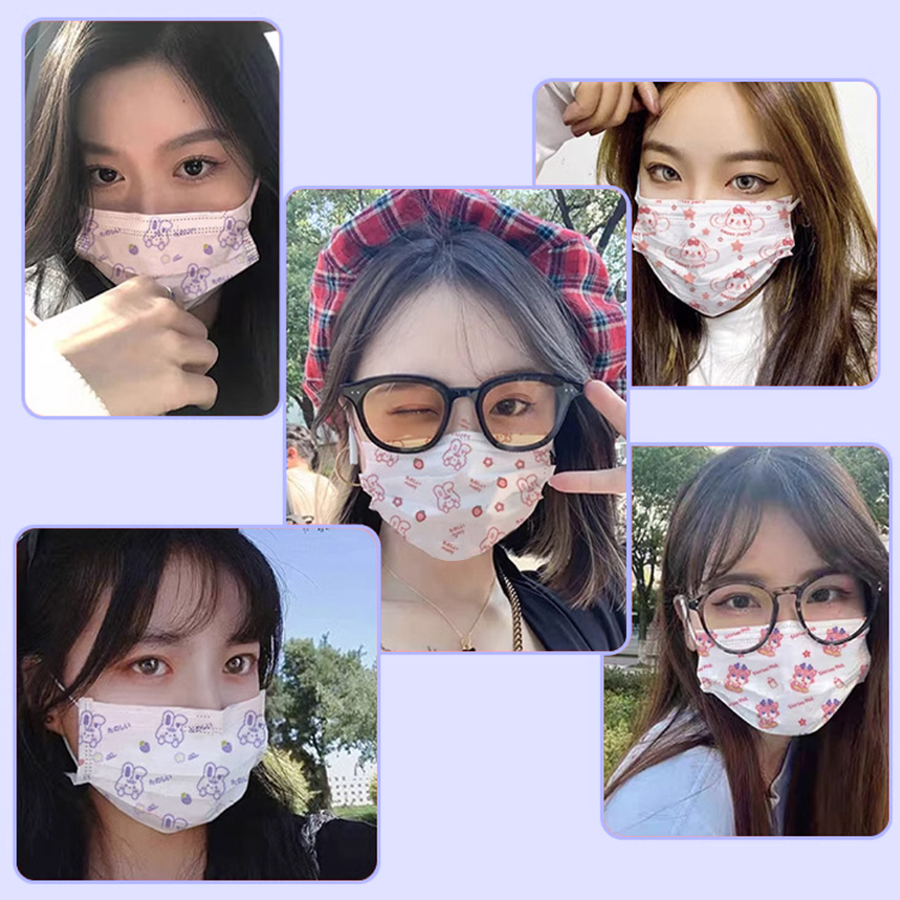 Cartoon Face Mask Adult Childr - Disposable Surgical Mask recensione e prezzo
