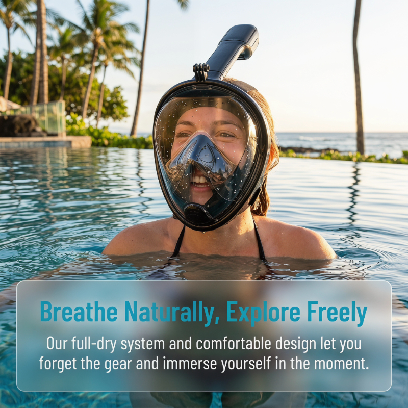 Safe Waterproof Snorkeling Div - Anti Pollution Mask recensione e prezzo