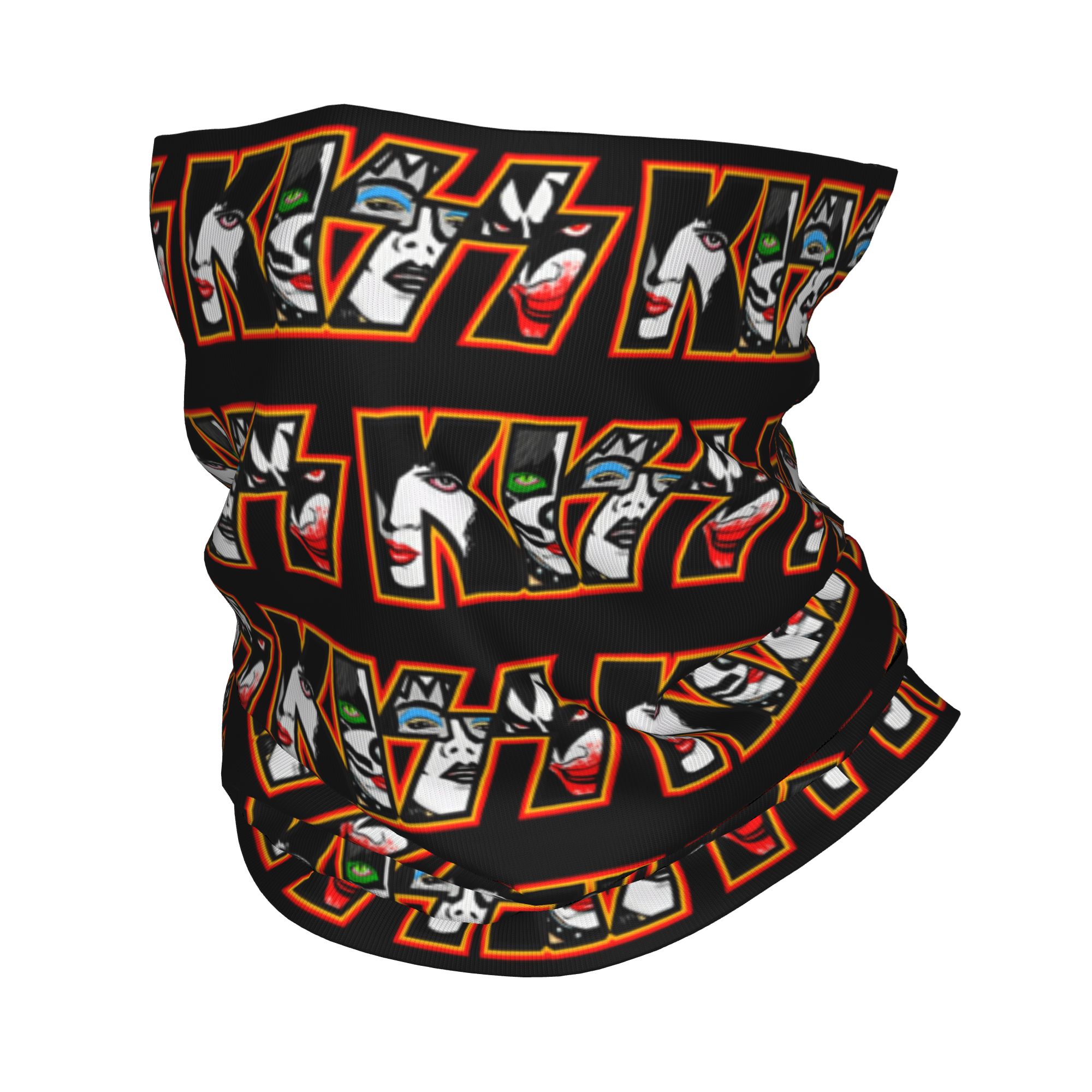 Custom Heavy Metal Rock K-Kiss - Neck Gaiter Face Cover recensione e prezzo