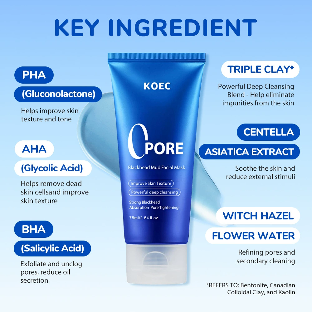 75ml KOEC Zero Pore Blackhead  - Dust Mask Construction recensione e prezzo