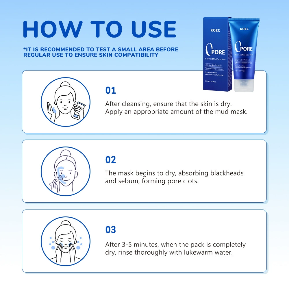 75ml KOEC Zero Pore Blackhead  - Dust Mask Construction recensione e prezzo