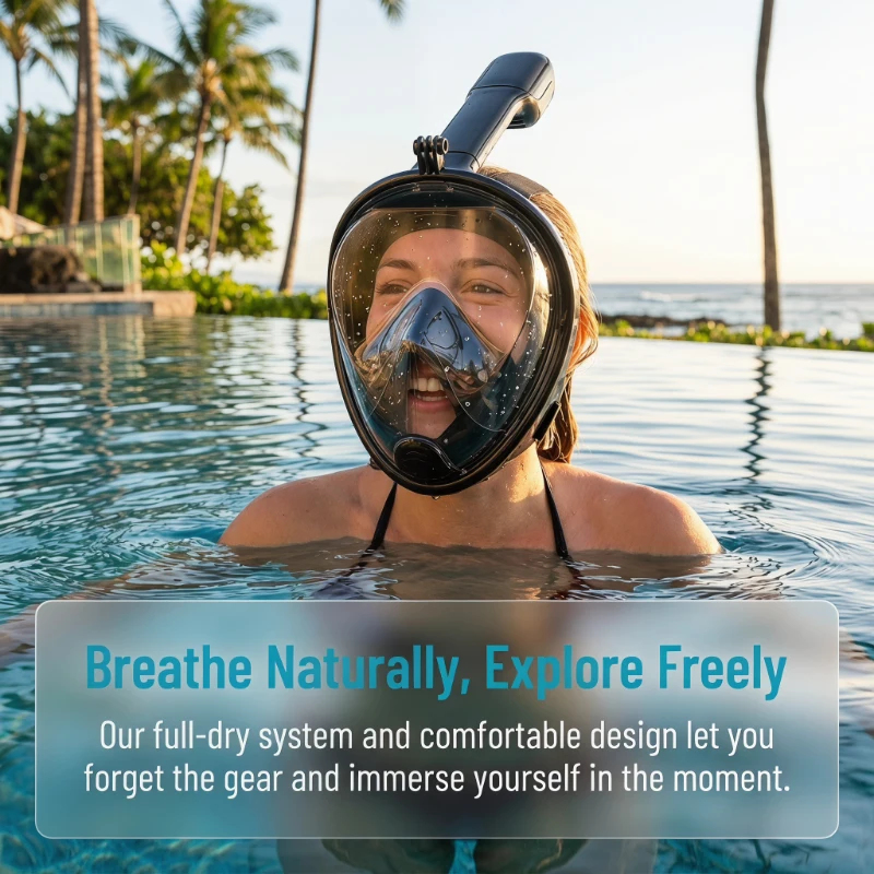 Underwater Scuba Anti Fog Full - Anti Pollution Mask recensione e prezzo