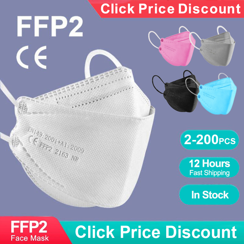 Adult Fish Shape Certified KN9 - Disposable Surgical Mask recensione e prezzo