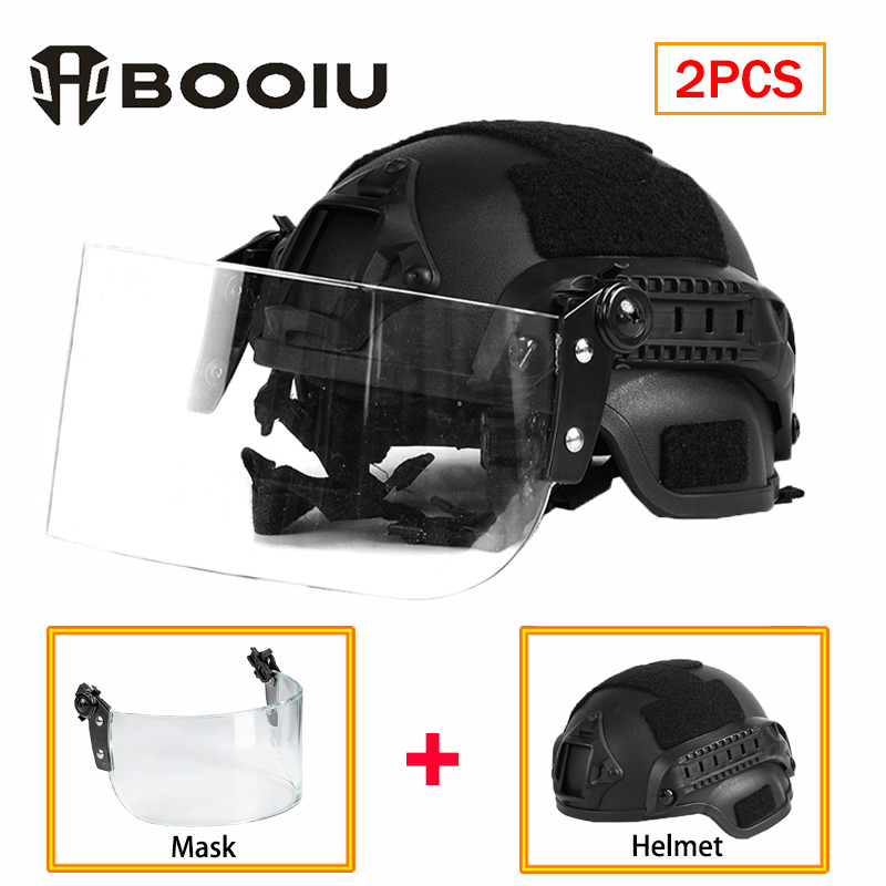 BOOIU New Tactical Helmet Face - Kids Face Mask recensione e prezzo