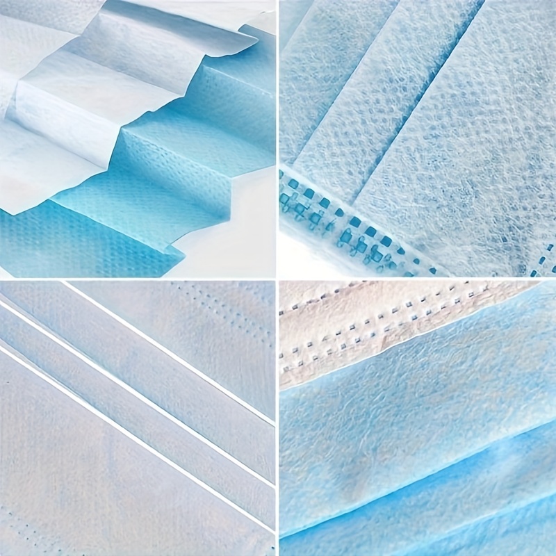 200Pcs Thickened Blue Disposab - Disposable Mask Blue recensione e prezzo