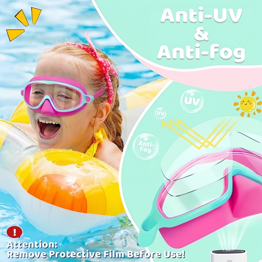 Kids Swim Goggles with Nose Co - Anti Pollution Mask recensione e prezzo