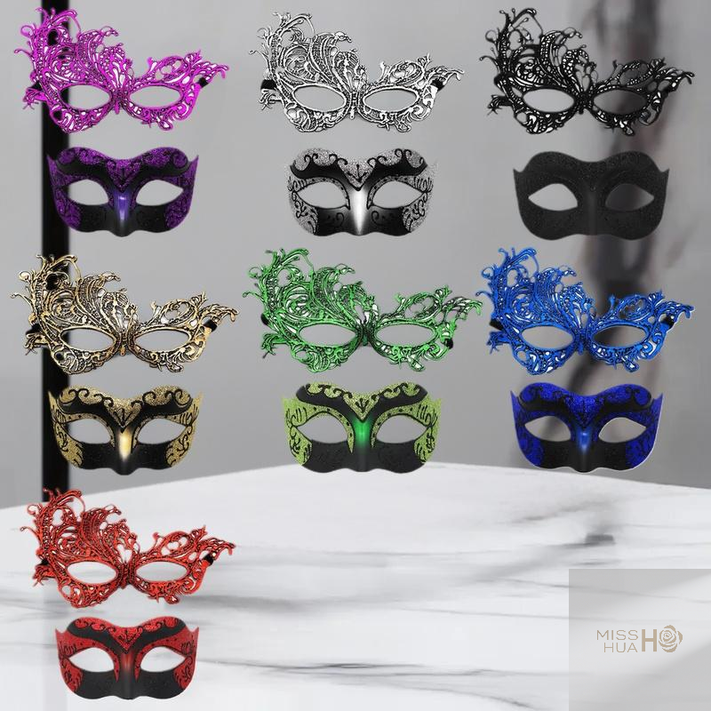 Set of 2, Couple's Elegant Bla - Black Face Mask Pack recensione e prezzo