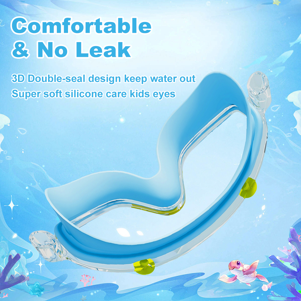 Kids Swim Goggles Boys Girls A - Silicone Mask Bracket recensione e prezzo