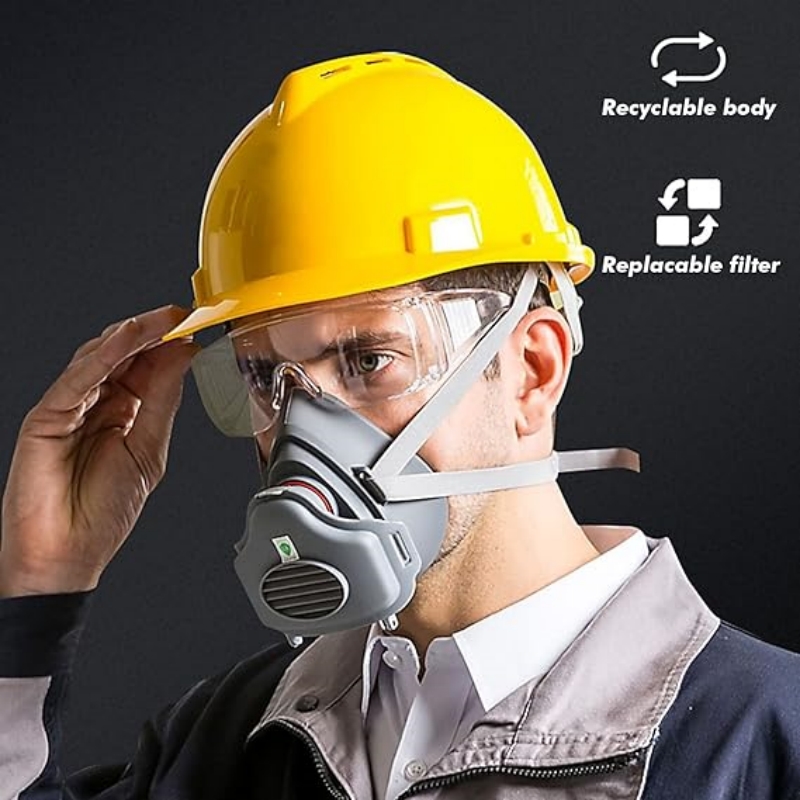 Dust mask, mask protection, in - Dust Mask Construction recensione e prezzo
