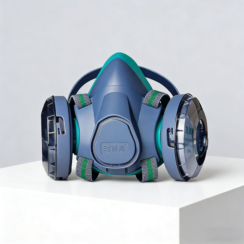Dual Filter Silicone Half Face - Kn95 Respirator Mask recensione e prezzo
