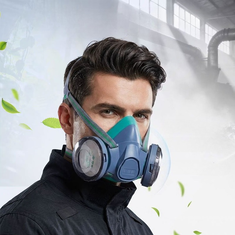Dual Filter Silicone Half Face - Kn95 Respirator Mask recensione e prezzo