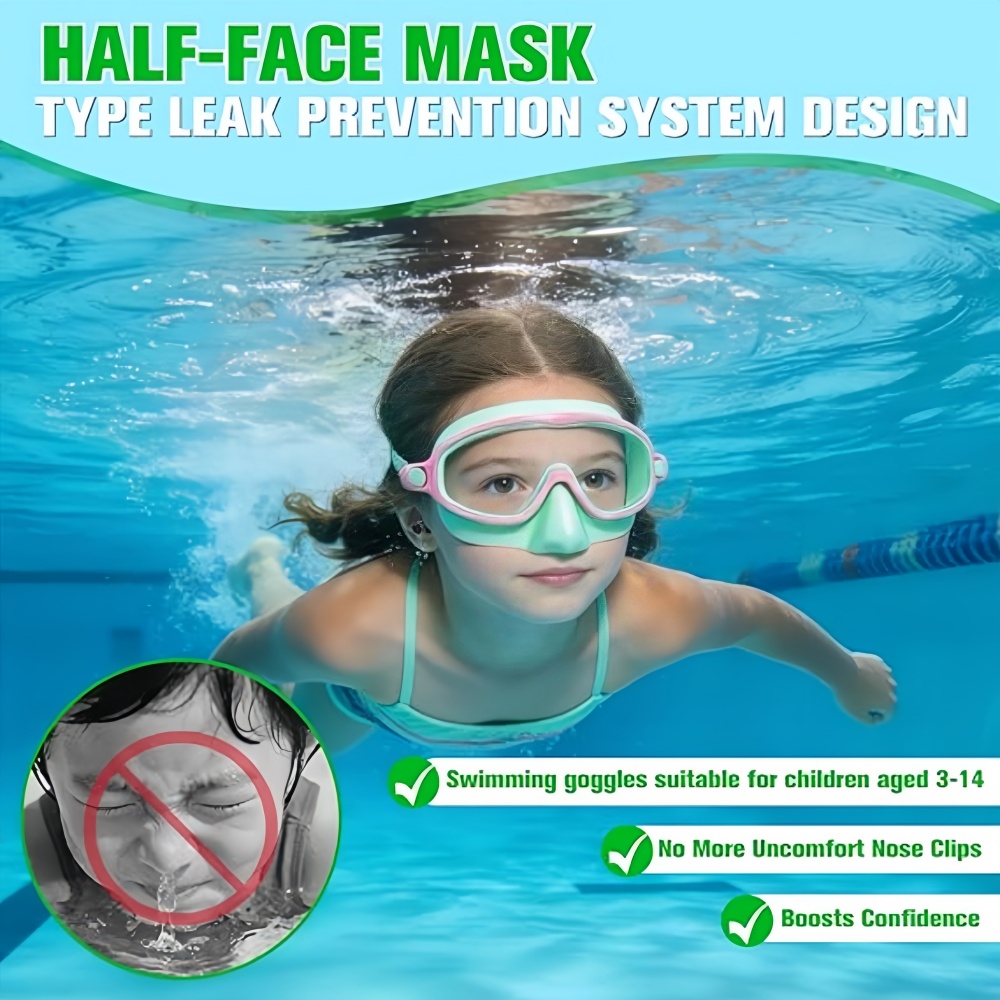 Kids Swimming Goggles with Nos - Anti Pollution Mask recensione e prezzo