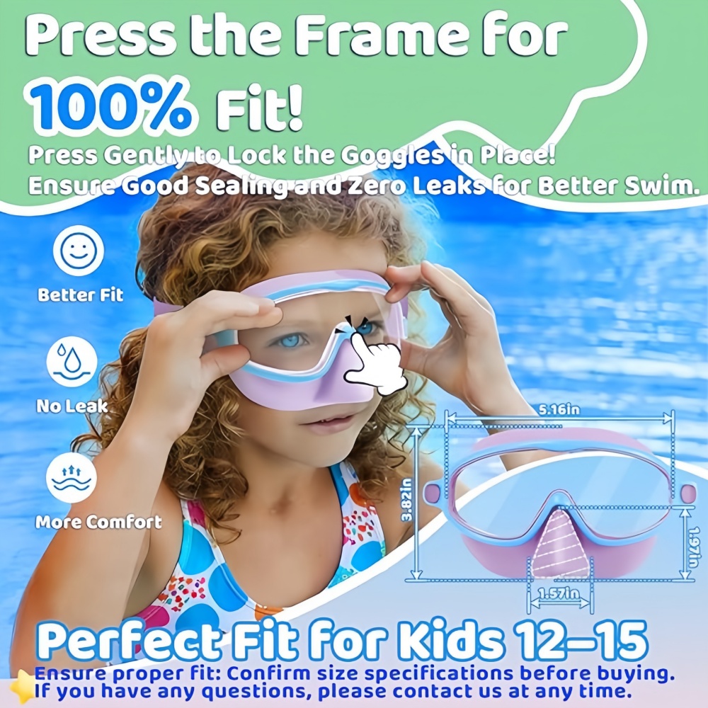 Kids Swimming Goggles with Nos - Anti Pollution Mask recensione e prezzo