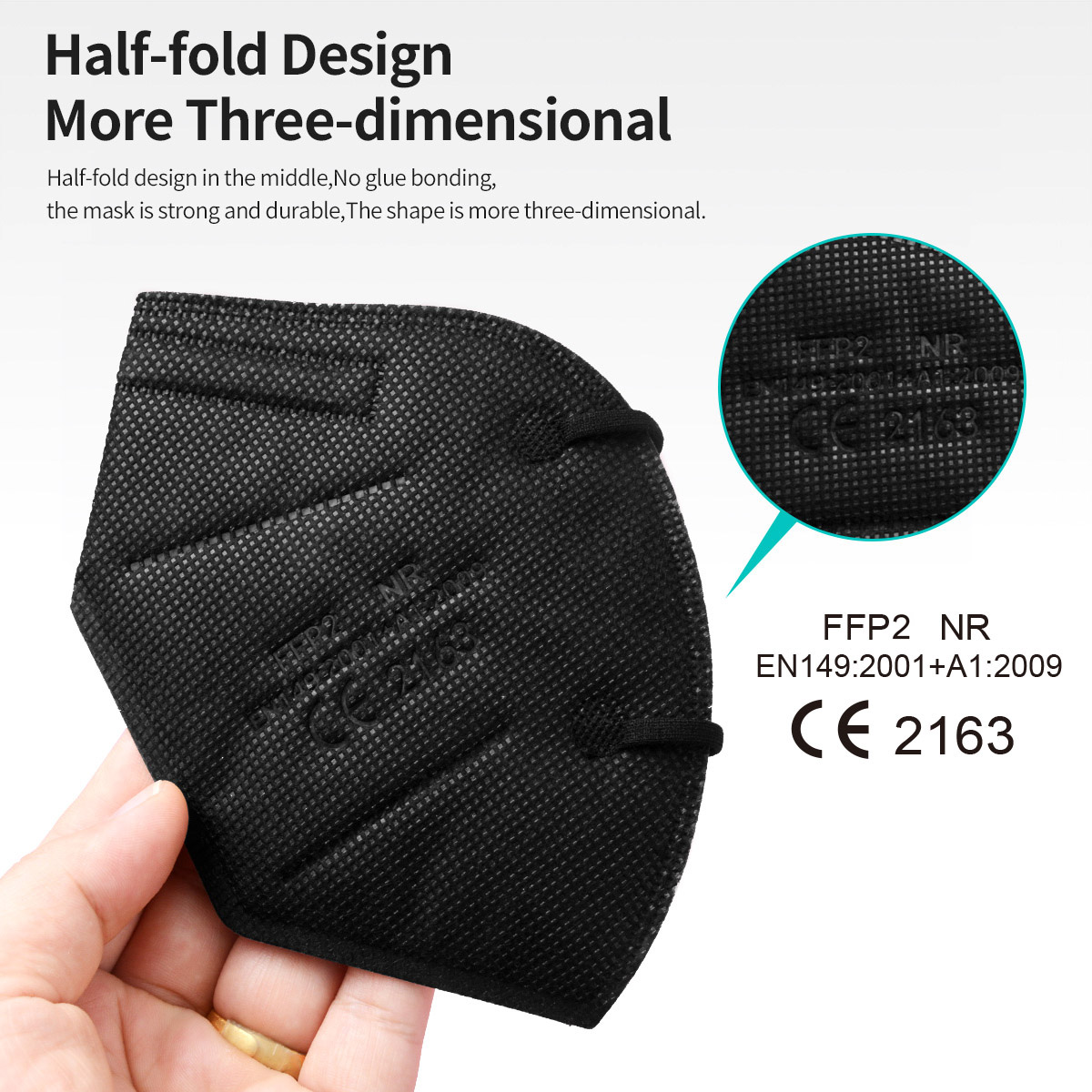 FFP2 Respirator Masks CE Appro - Kn95 Respirator Mask recensione e prezzo