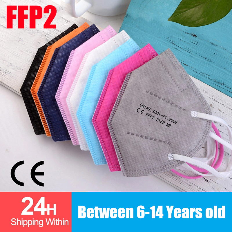 10-100pcs Kids KN95 Mask Child - Disposable Surgical Mask recensione e prezzo