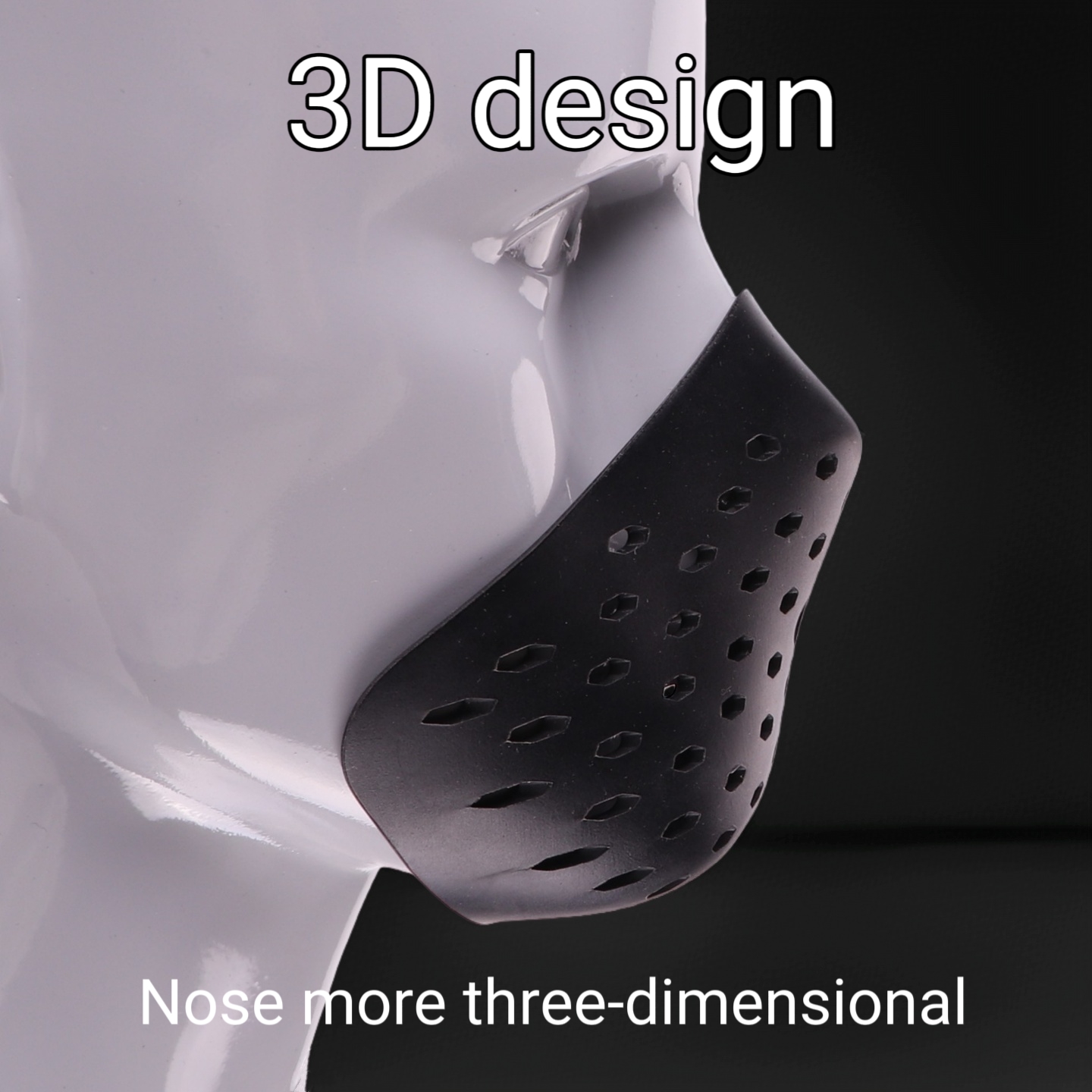 3D Halfface Bracket Silicone M - Silicone Mask Bracket recensione e prezzo