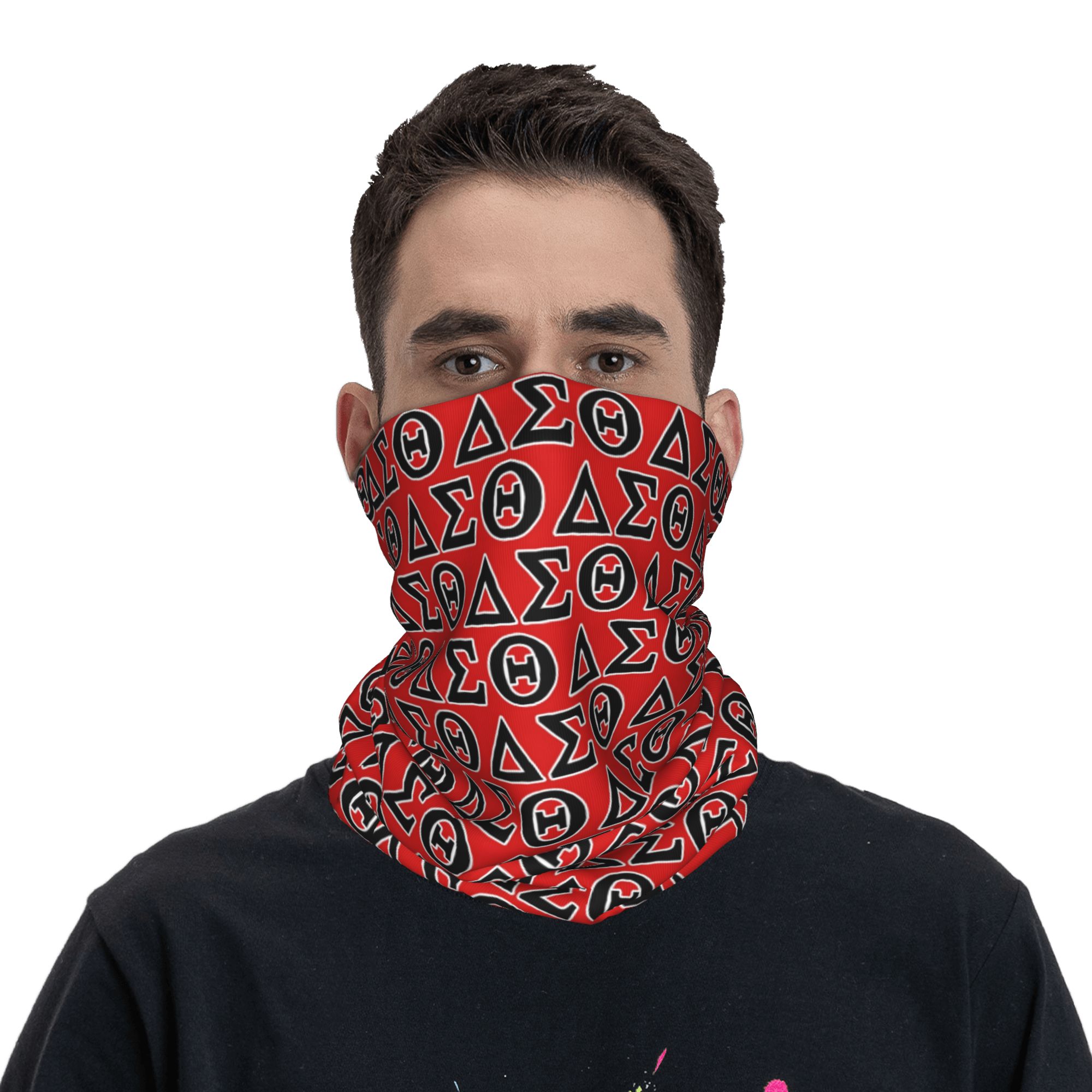 Custom Delta'ES Sigma'ES Theta - Neck Gaiter Face Cover recensione e prezzo