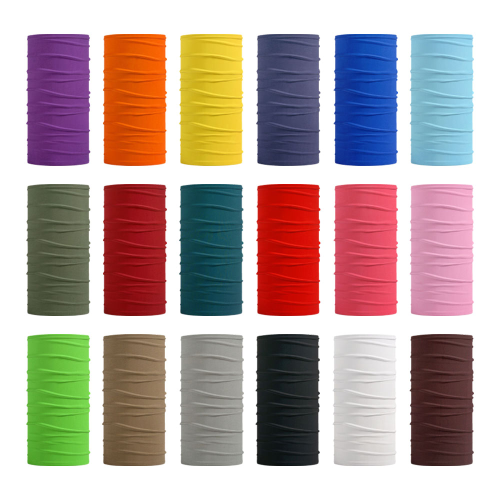 Seamless Solid Color Bandanas  - Neck Gaiter Face Cover recensione e prezzo