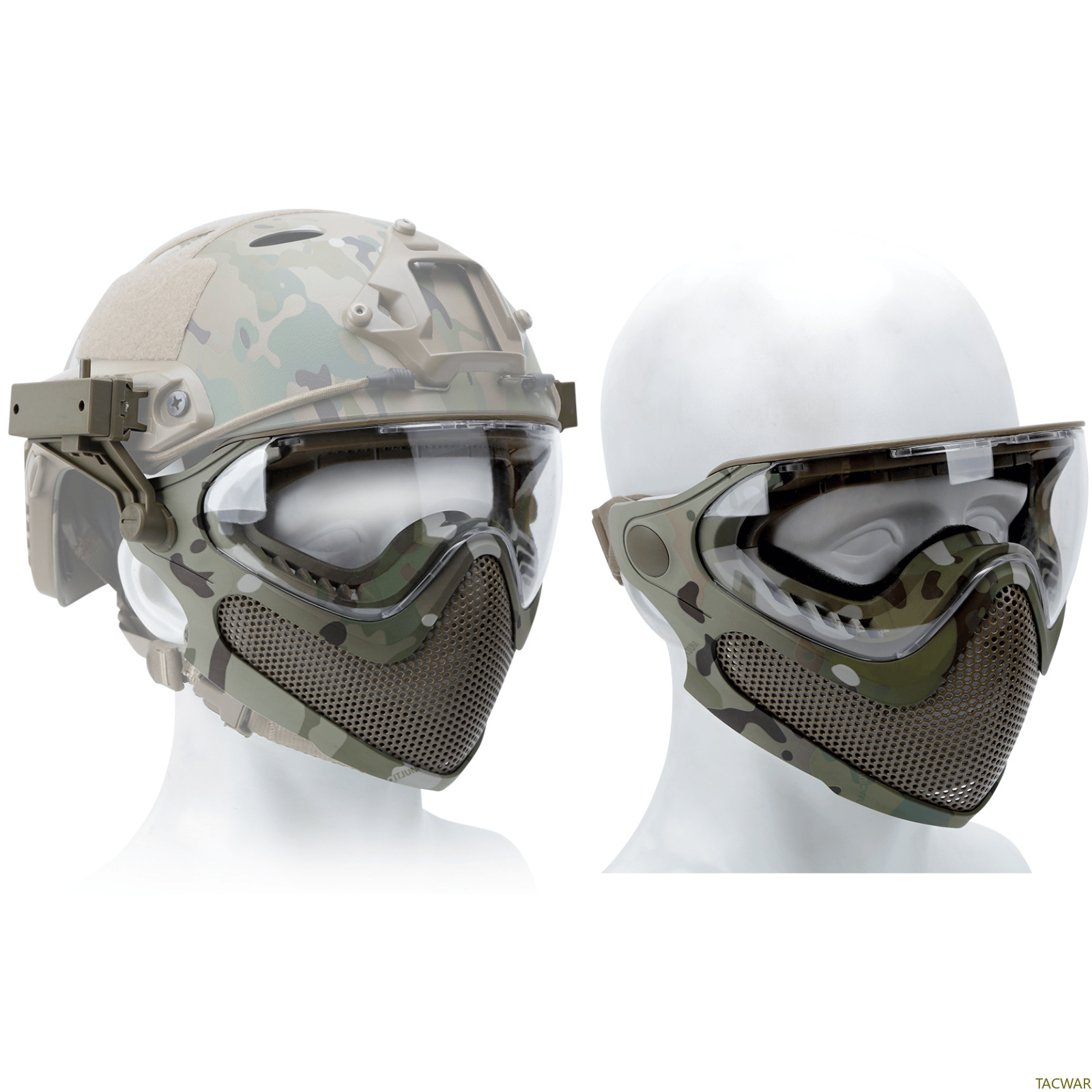 Airsoft Steel Mesh Mask Full F - Anti Pollution Mask recensione e prezzo