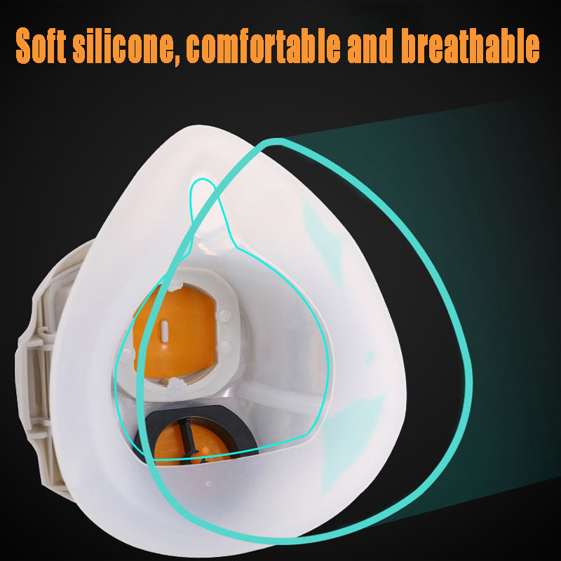 Silicone Dust-proof Gas Mask R - Cloth Face Mask Washable recensione e prezzo