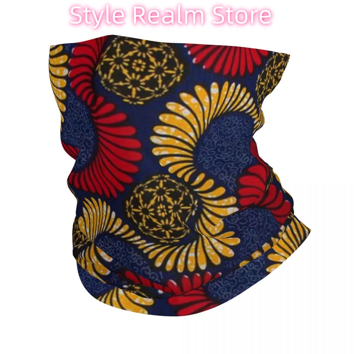 Ankara African Pattern Bandana - Neck Gaiter Face Cover recensione e prezzo