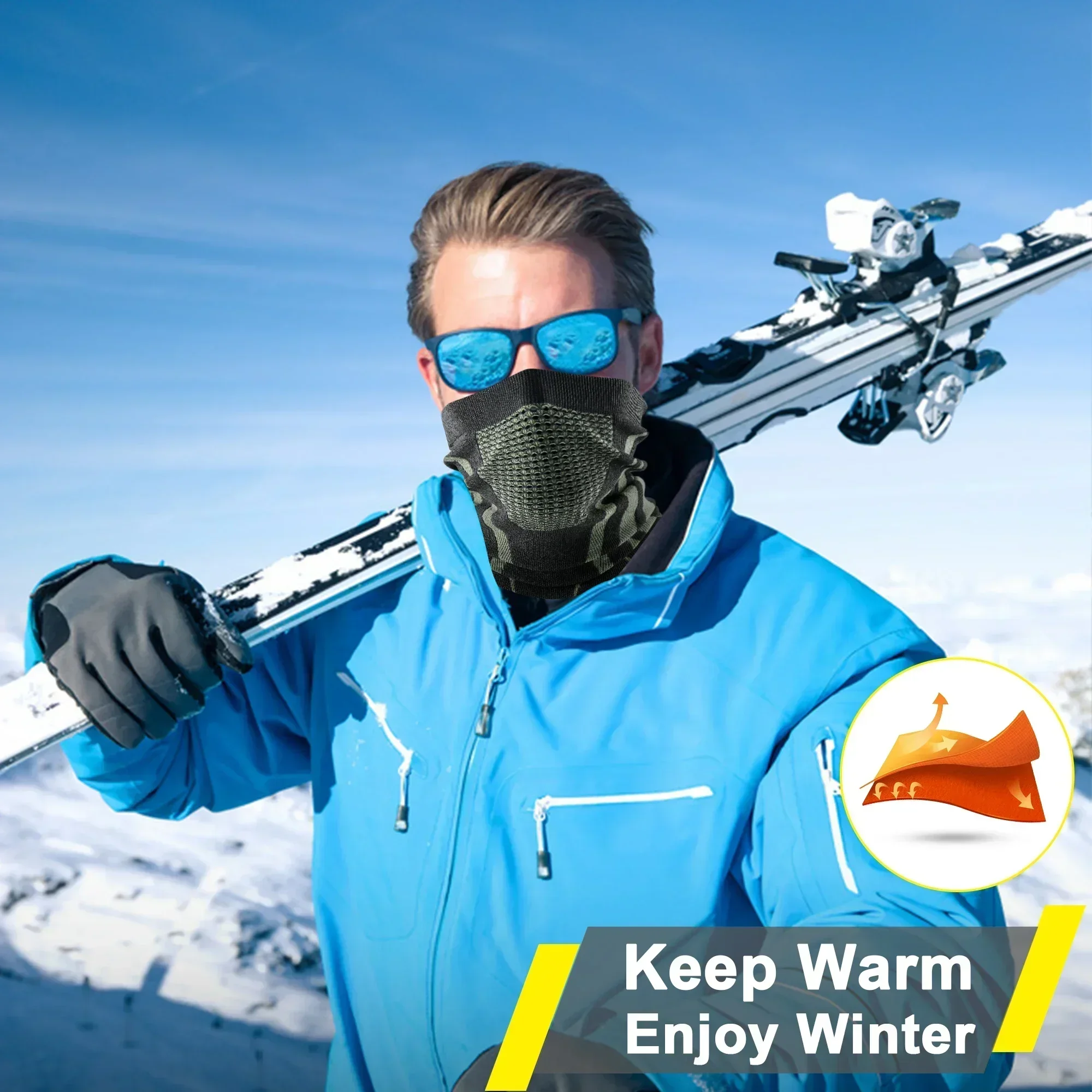 Winter Ring Tube Soft Bandana  - Sports Mask Breathable recensione e prezzo