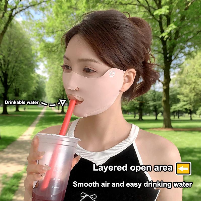 2PCS New Breathable Ice Silk M - Kids Face Mask recensione e prezzo